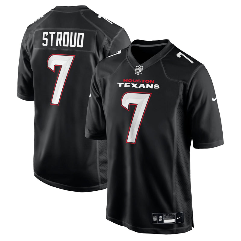 Houston Texans C.J. Stroud Nike Carbon Black Fashion Jersey