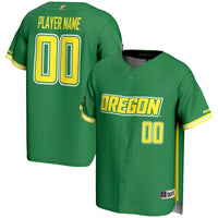 Oregon Ducks GameDay Greats NIL Pick-A-Player Lightweight Baseball Jersey - Green