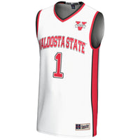 #1 Valdosta State Blazers GameDay Greats Lightweight Basketball Jersey - White