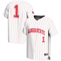 #1 Illinois State Redbirds GameDay Greats Lightweight Baseball Jersey - White