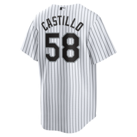 Chicago White Sox Luis Castillo Nike White Home Replica Jersey