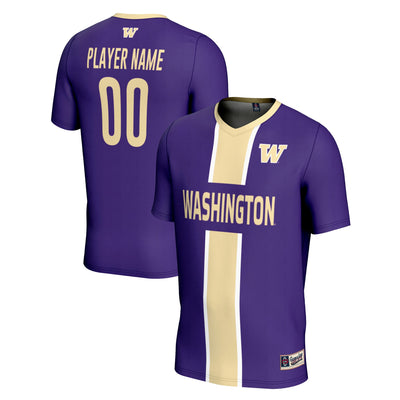 Washington Huskies GameDay Greats Pick-A-Player NIL Lightweight Soccer Jersey - Purple