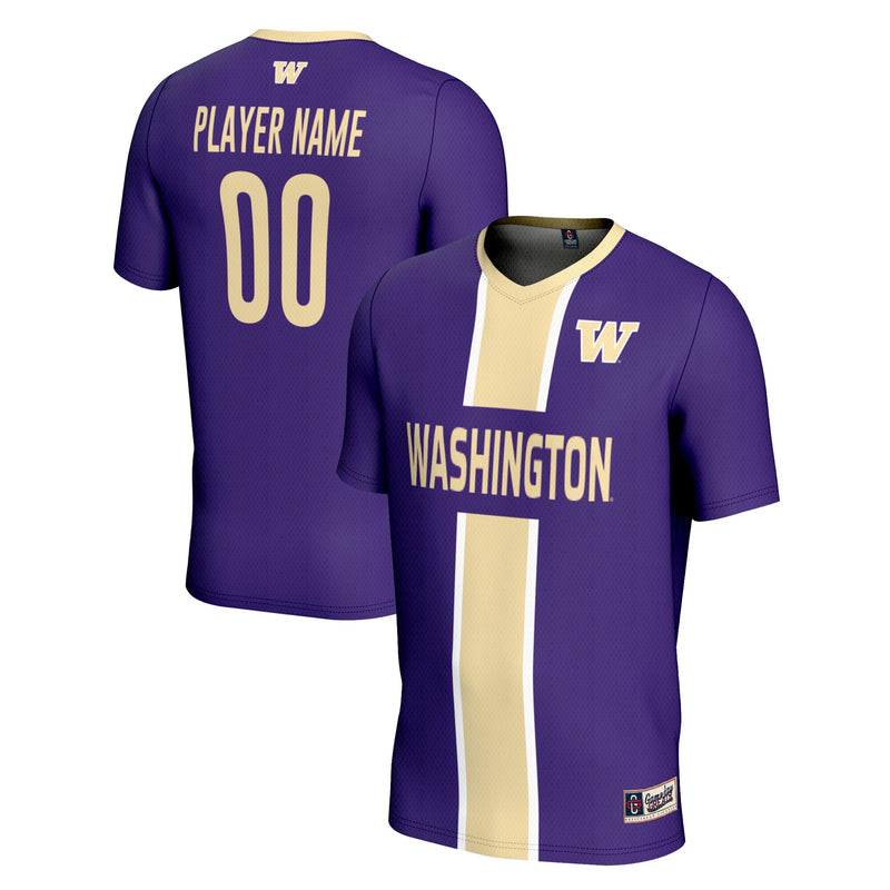 Washington Huskies GameDay Greats Pick-A-Player NIL Lightweight Soccer Jersey - Purple
