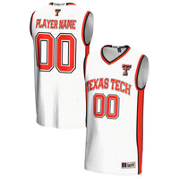 Texas Tech Red Raiders GameDay Greats NIL Pick-A-Player Lightweight Basketball Jersey - White