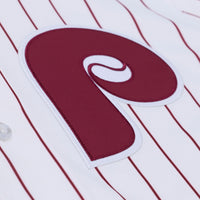 Philadelphia Phillies Jimmy Rollins Mitchell & Ness White 2003 Cooperstown Collection Authentic Jersey