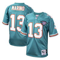 Miami Dolphins 1994 Dan Marino Mitchell & Ness Aqua Authentic Throwback Retired Player Jersey