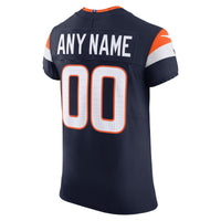 Denver Broncos Nike Navy Alternate Vapor F.U.S.E. Elite Custom Jersey