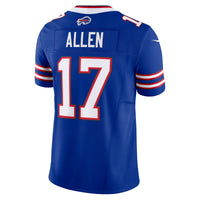 Buffalo Bills Josh Allen Nike Royal Vapor F.U.S.E. Limited Jersey