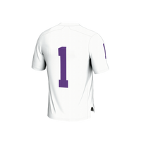 #1 Furman Paladins GameDay Greats Lightweight Football Fashion Jersey - White