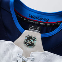 Winnipeg Jets Fanatics White Away Authentic Pro Jersey