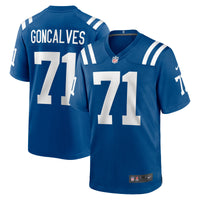 Indianapolis Colts Matt Goncalves Nike Royal Game Jersey