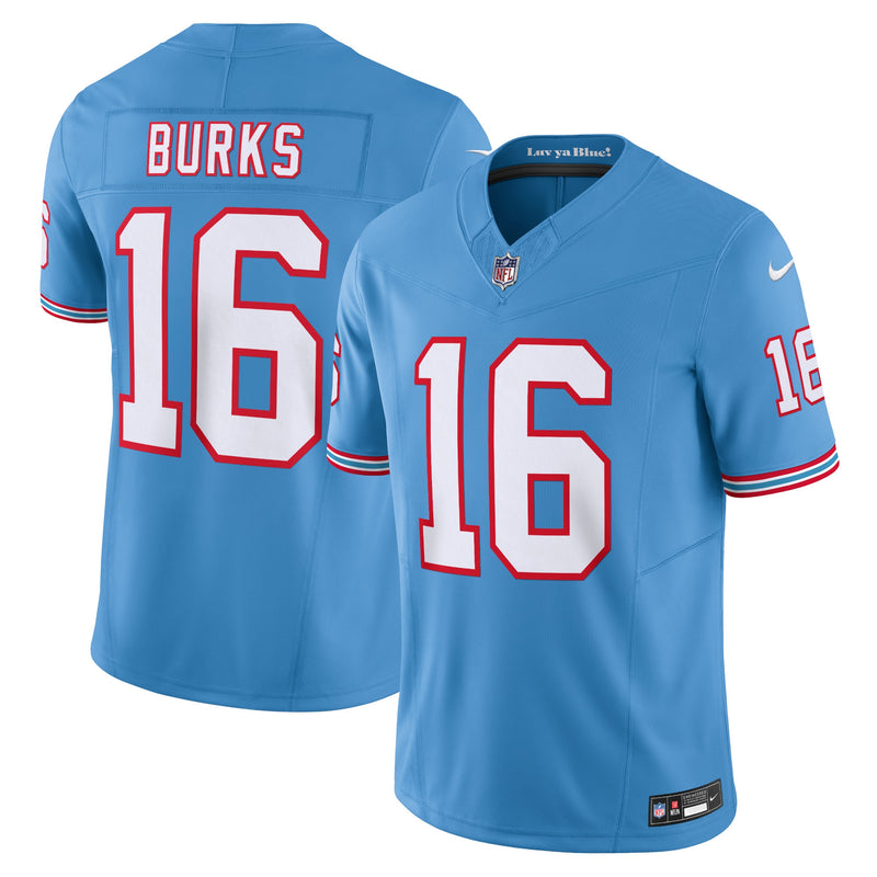 Tennessee Titans Treylon Burks Nike Light Blue Vapor F.U.S.E. Limited Jersey