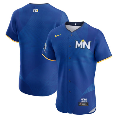 Minnesota Twins Nike Royal City Connect Elite Jersey