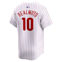 Philadelphia Phillies J.T. Realmuto Nike White Home Limited Player Jersey
