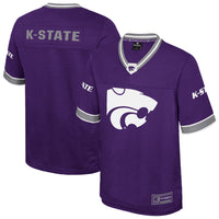 Kansas State Wildcats Colosseum Nothing But The Hits Football Jersey - Purple