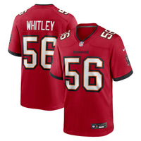 Tampa Bay Buccaneers Benton Whitley Nike Red Team Game Jersey