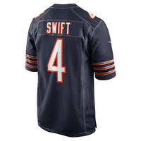 Chicago Bears D'Andre Swift Nike Navy Game Jersey