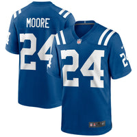 Indianapolis Colts Lenny Moore Nike Royal Game Retired Player Jersey