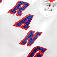 New York Rangers Fanatics White Away Premium Jersey