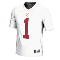 GameDay Greats #1 White Alabama Crimson Tide Football Jersey