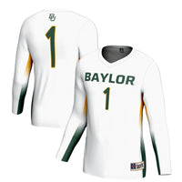 #1 Baylor Bears GameDay Greats Lightweight Volleyball Jersey - White