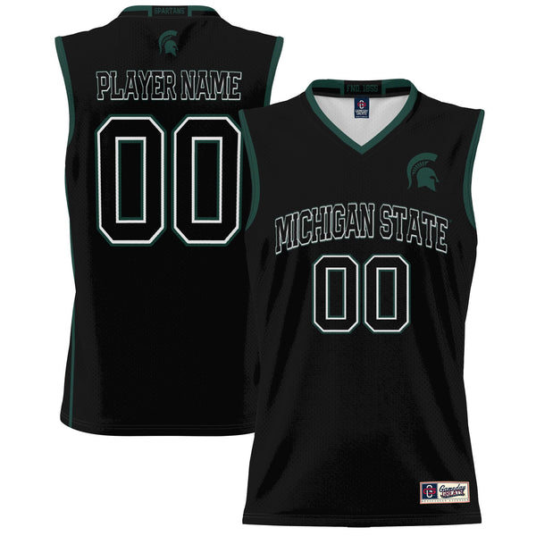 Michigan State Spartans GameDay Greats NIL Pick-A-Player Basketball Jersey - Black