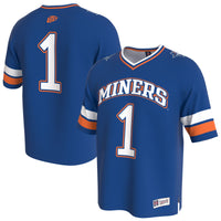 UTEP Miners GameDay Greats Lightweight Collegiate Football Fashion Jersey - Navy