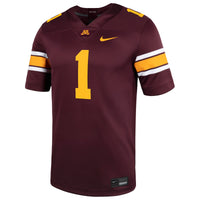 Darius Taylor Minnesota Golden Gophers Nike Home NIL Football Game Jersey - Maroon