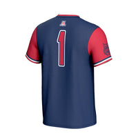 Arizona Wildcats GameDay Greats Lightweight Softball Fashion Jersey - Navy