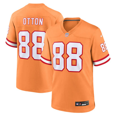 Tampa Bay Buccaneers Cade Otton Nike Orange Alternate Game Jersey