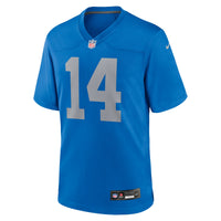 Detroit Lions Amon-Ra St. Brown Nike Blue Alternate Game Jersey