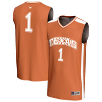 #1 Texas Longhorns GameDay Greats Lightweight Basketball Fashion Jersey - Texas Orange