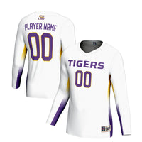 LSU Tigers GameDay Greats NIL Lightweight Volleyball Jersey - White