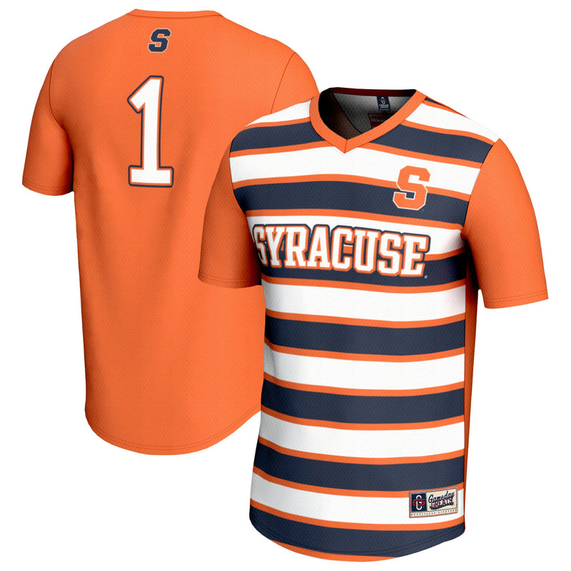 #1 Syracuse Orange GameDay Greats Lightweight Soccer Fashion Jersey - Orange