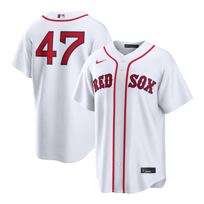 Boston Red Sox Jovani Moran Nike White Home Replica Jersey