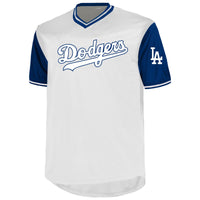 Los Angeles Dodgers Mookie Betts Profile White Big & Tall Name & Number Jersey