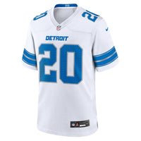 Detroit Lions Barry Sanders Nike White Retired Player Game Jersey