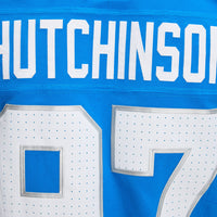 Detroit Lions Aidan Hutchinson Nike Blue Alternate Vapor F.U.S.E. Elite Jersey