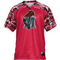 Minot State Beavers GameDay Greats Football Jersey - Red