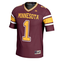 #1 Minnesota Golden Gophers GameDay Greats Football Jersey – Maroon