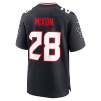 Houston Texans Joe Mixon Nike Navy Game Jersey