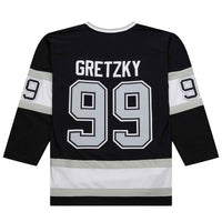Los Angeles Kings Wayne Gretzky Black 1992-93 Power Play Jersey