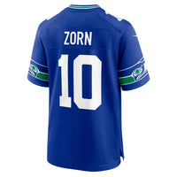 Seattle Seahawks Jim Zorn Nike Royal Retired Player Alternate Game Jersey