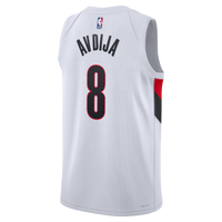 Portland Trail Blazers Nike Replica Association Edition Swingman Jersey - White - Deni Avdija