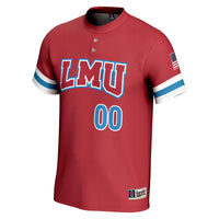 Loyola Marymount Lions GameDay Greats NIL Pick-A-Player Softball Lightweight Jersey - Crimson