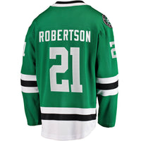 Dallas Stars Jason Robertson Fanatics Kelly Green Home Breakaway Replica Jersey