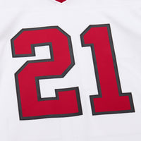 Atlanta Falcons Deion Sanders Mitchell & Ness White 1989 Legacy Replica Jersey