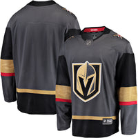 Vegas Golden Knights Fanatics Gray Breakaway Alternate Jersey