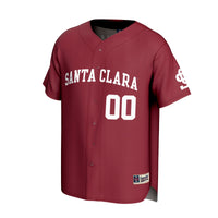 Santa Clara Broncos GameDay Greats Lightweight Collegiate Baseball NIL Pick-A-Player Fashion Jersey - Red