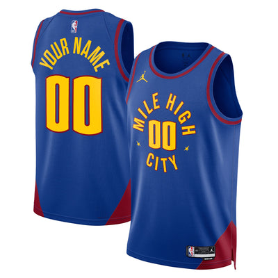 Denver Nuggets Jordan Statement Swingman Jersey - Custom